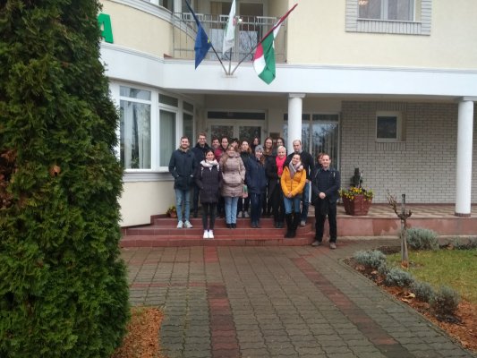 Students visit from the Óbuda University
