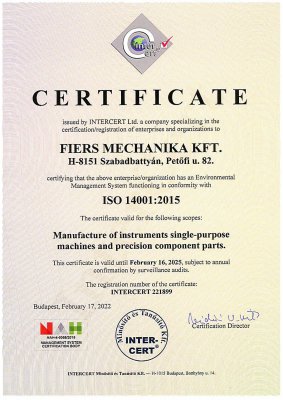 WE HAVE PERFORMED A SUCCESSFUL AUDIT FOR ISO 14001: 2015 as an Integrated Quality Management and Environmental Management System