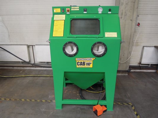 Implementation of the Pressure Blast Cabinet