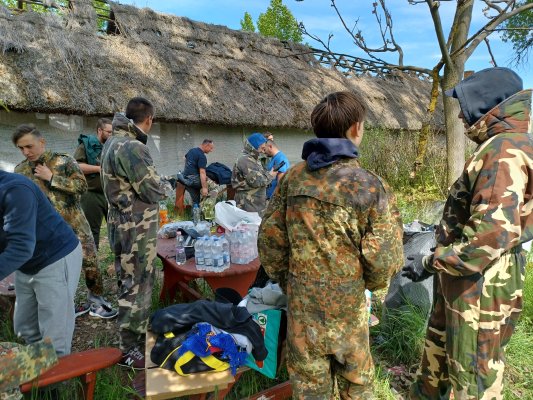 Csapatépítőt szerveztünk: Paintball csata Siófokon!