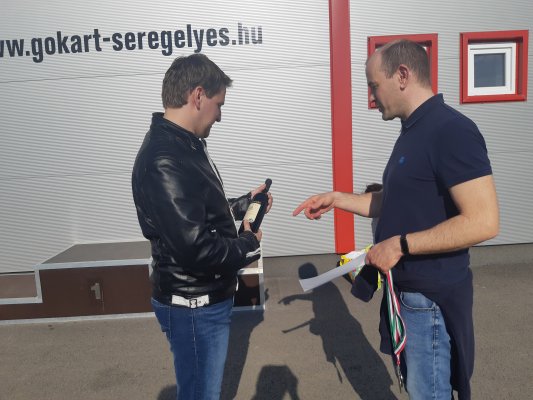 Céges gokart versenyt szerveztünk