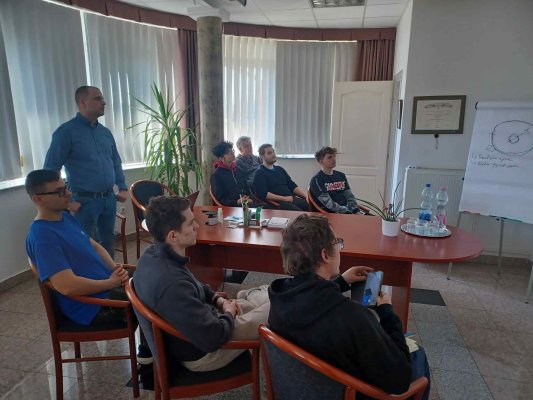 Szakmai előadást szerveztünk tanulóinknak!