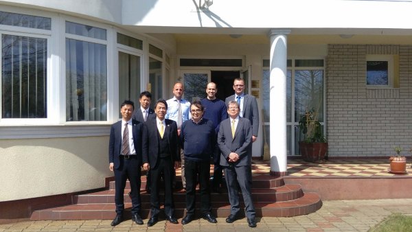 Firma Matsuura Besuch bei unserer Firma